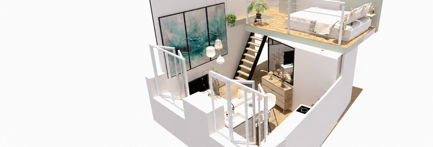 Appartement 1 Pièce 22 m² à vendre à Saint-Genis-Laval (69230)