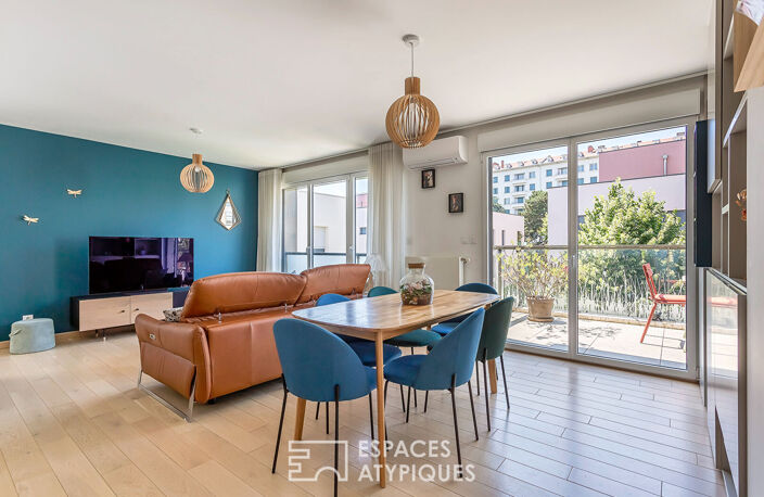 Coeur Montchat - Appartement contemporain avec terrasse — photo 2