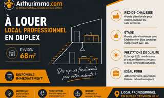 Commerce 3 Pièces 68 m² à louer à Biscarrosse (40600)