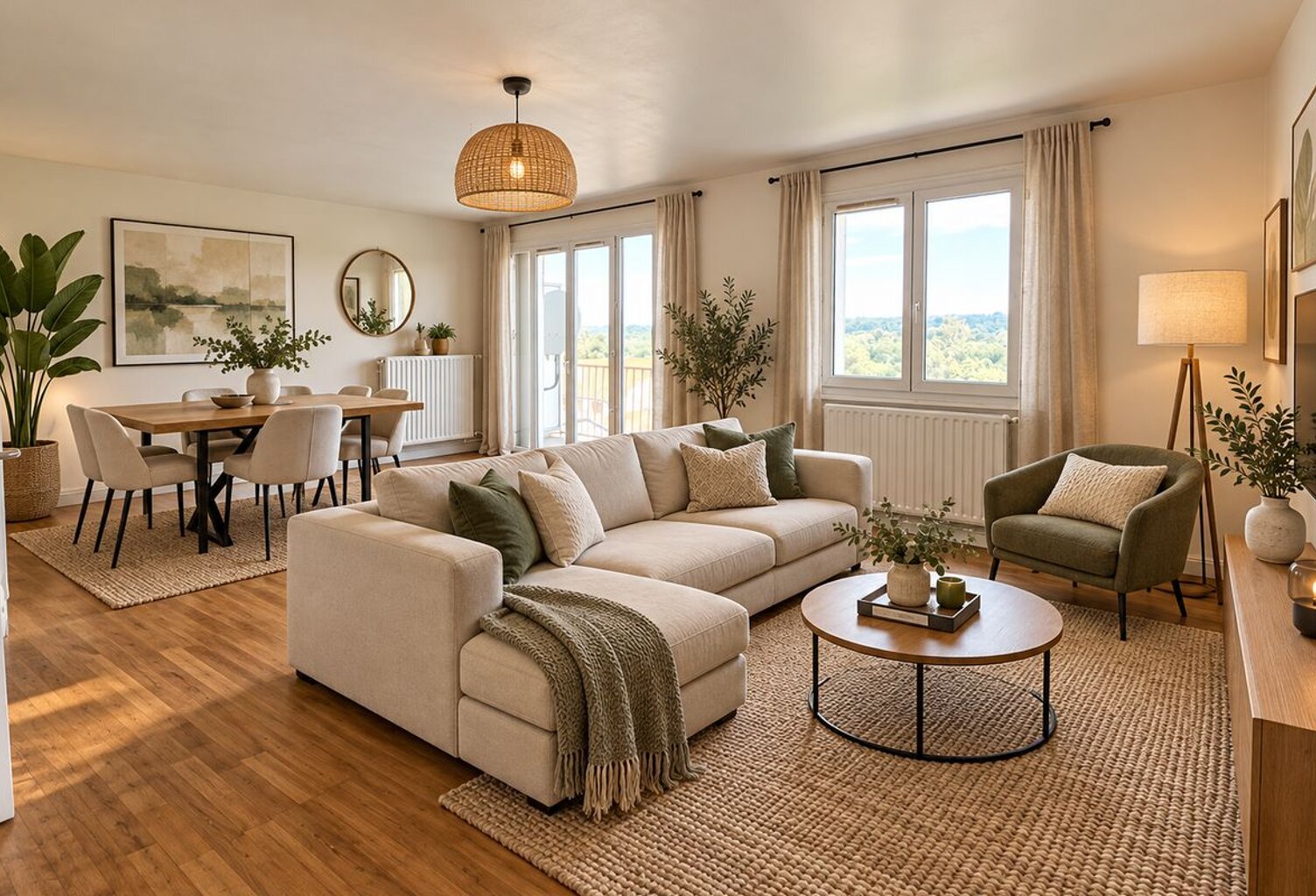 T5 de 92,8 m² à Vernaison au prix de vente de 192 200 € — photo 1