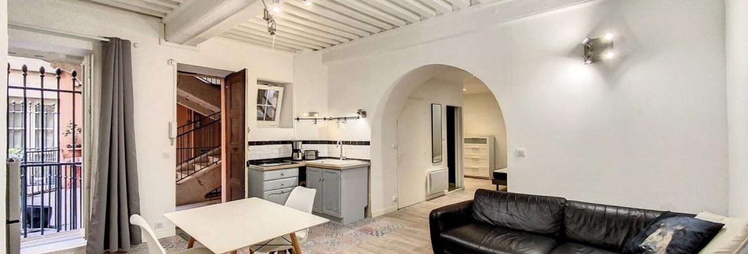 Appartement 1 Pièce 38 m² à louer à Lyon 1 (69001)