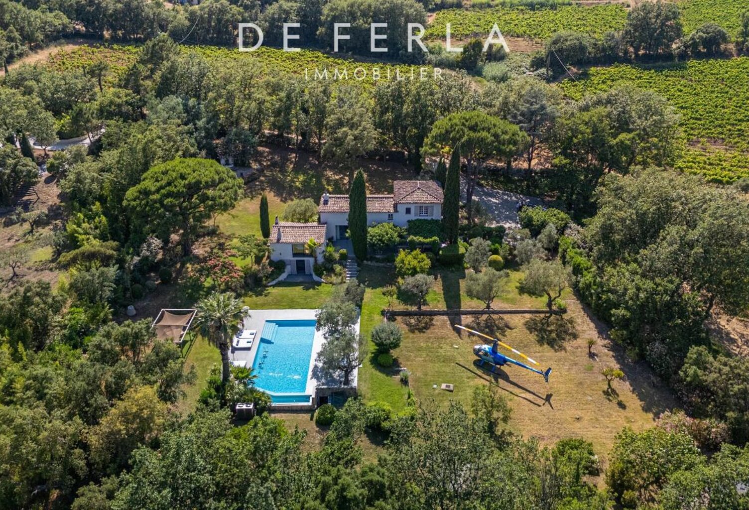 Gassin – Élégante propriété au cœur des vignobles de la Presqu’île de Saint-Tropez — photo 1