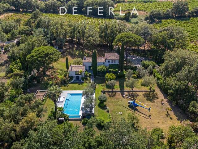 Gassin – Élégante propriété au cœur des vignobles de la Presqu’île de Saint-Tropez — photo du bien