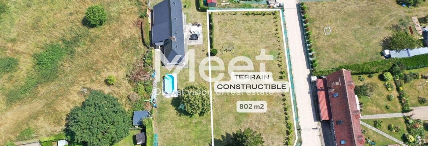 Terrain  802 m² à vendre à Honfleur (14600)