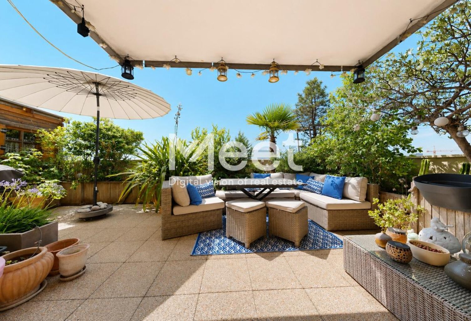 APPARTEMENT 5 PIÈCES - 89,0 m² - TERRASSE  40 m² - BALCON - DOUBLE BOX - PORT À L'ANGLAIS — photo 1