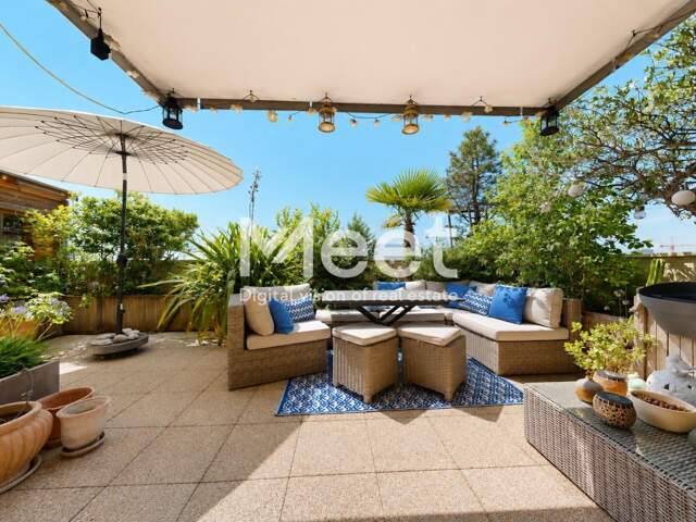 APPARTEMENT 5 PIÈCES - 89,0 m² - TERRASSE  40 m² - BALCON - DOUBLE BOX - PORT À L'ANGLAIS — photo du bien