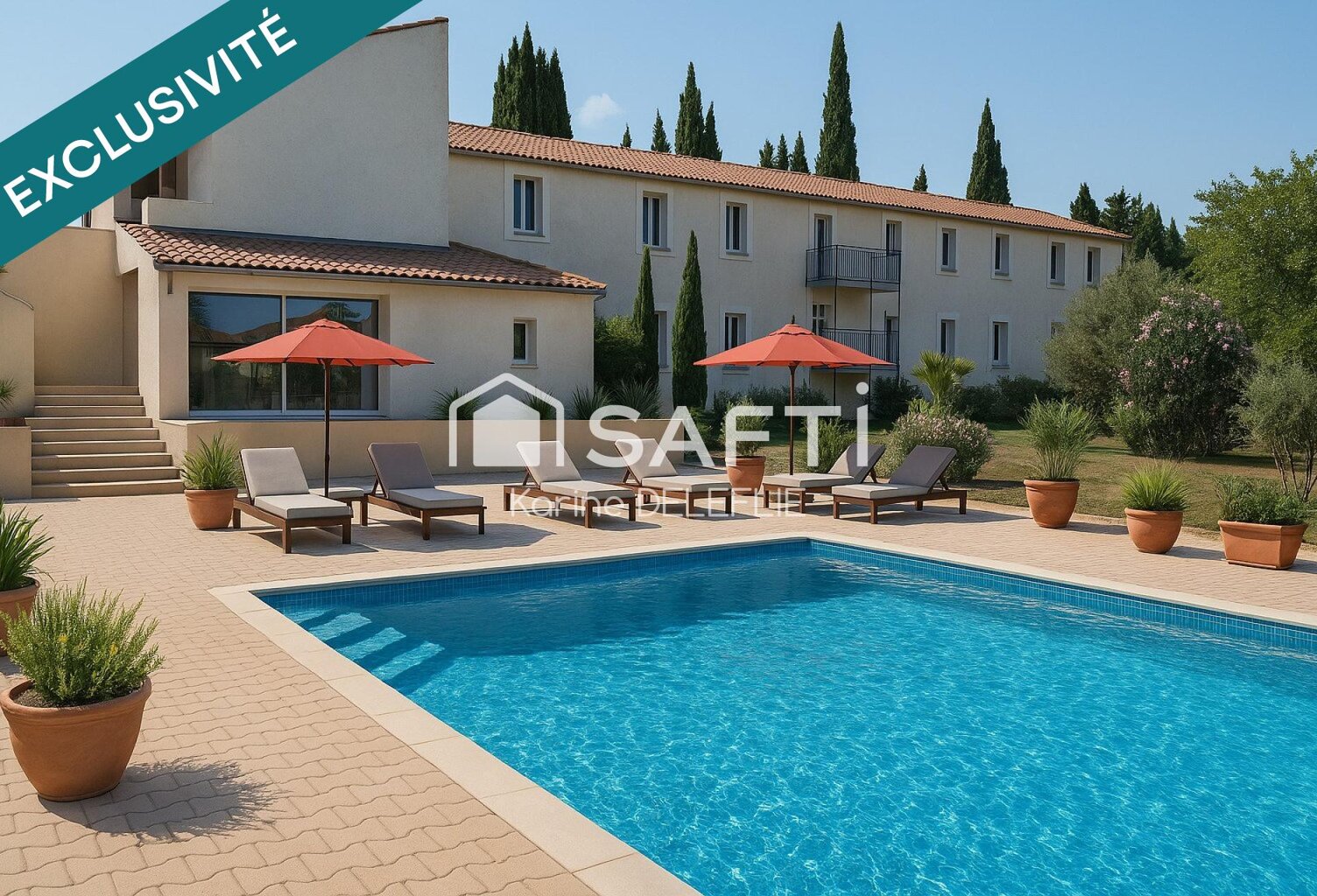 Beau T3 avce piscine — photo 1