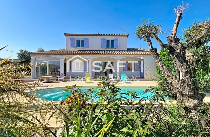 Maison de 153 m² avec piscine, garage, trois chambres sur une parcelle de 1265 m² — photo 2