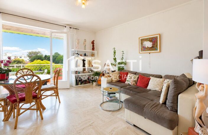 Antibes Juan-les-Pins / Calme absolu / Terrasse 14m2 / Exposition Sud — photo 2