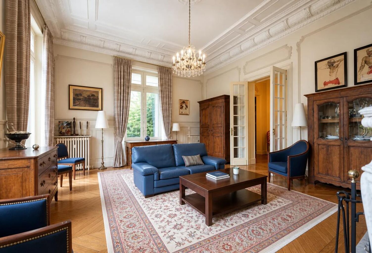 Appartement de prestige dans un château du XIXe siècle – 152 m² — photo 1