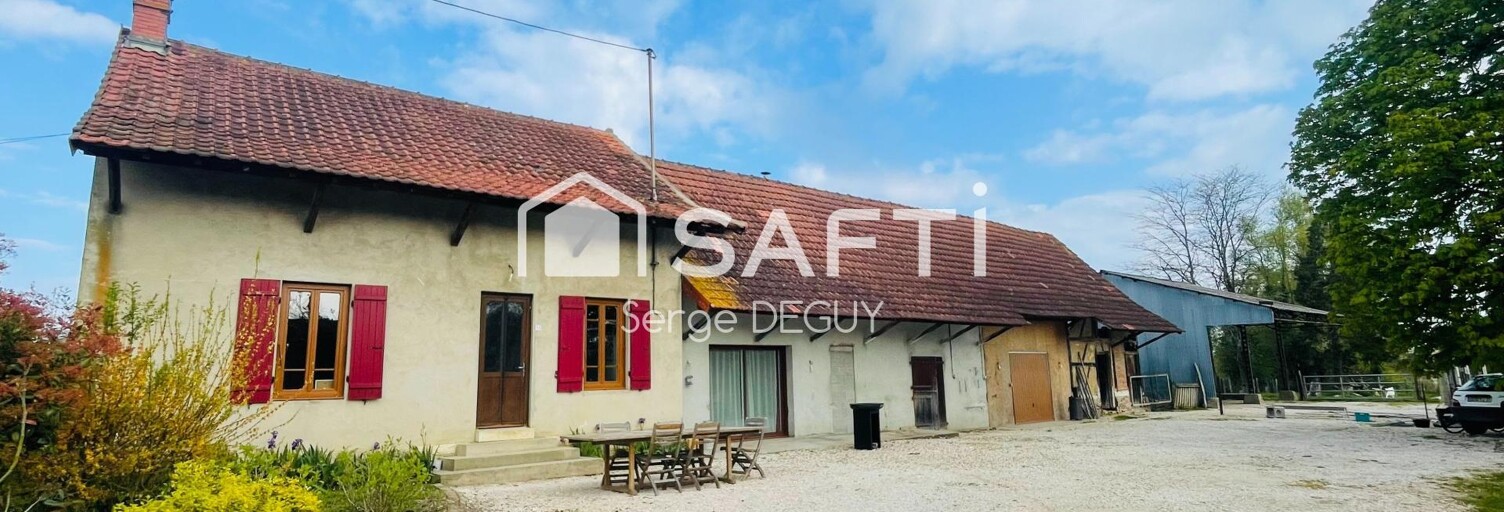 Maison 4 Pièces 105 m² à vendre à Saint-Bonnet-en-Bresse (71310)