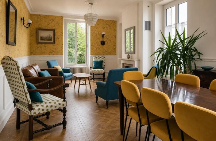 PROPRIÉTÉ 2 MAISONS GRAND JARDIN GARE A PIED 191m²+206m² — photo 4
