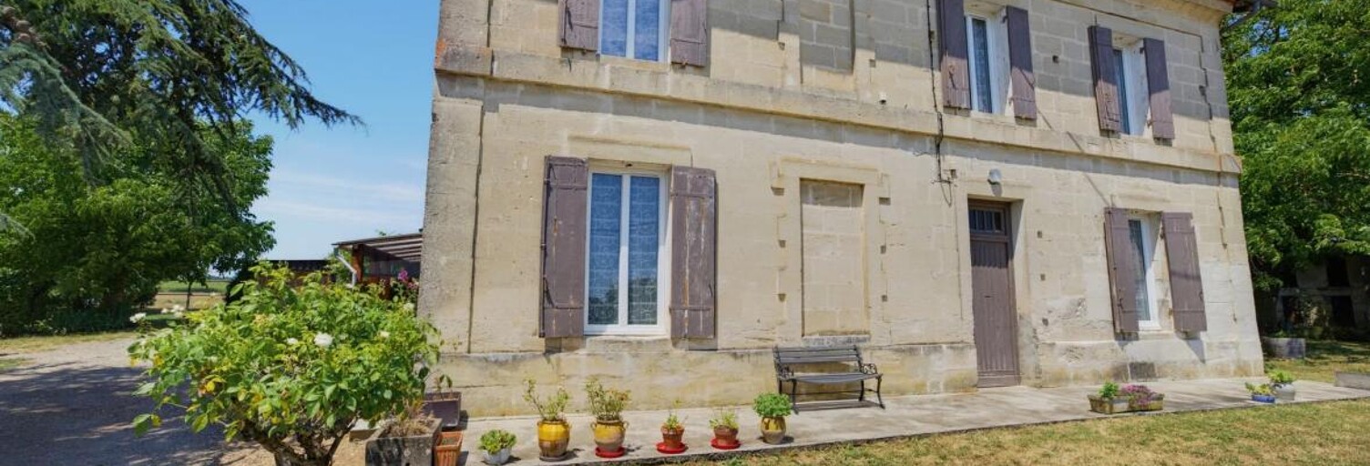 Maison 5 Pièces 400 m² à vendre à Nérigean (33750)