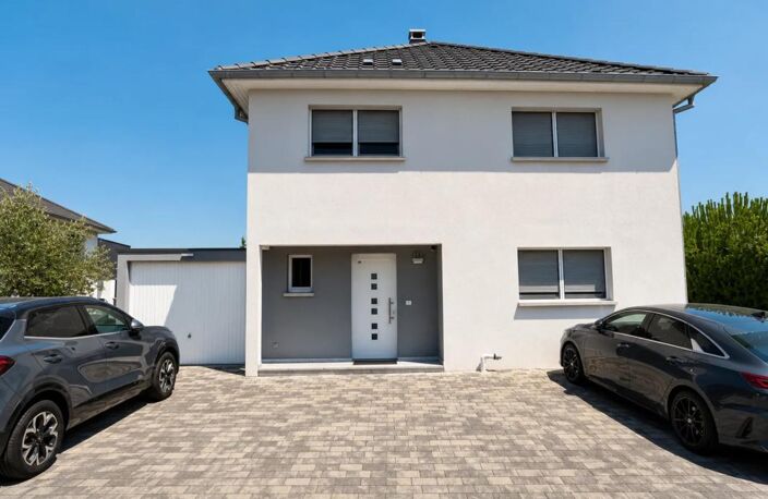 68300 SAINT-LOUIS NEUWEG – QUARTIER RÉSIDENTIEL D’EXCEPTION – MAISON CONTEMPORAINE DE STANDING – 201 m² – 4 À 6 CHAMBRES – CLIMATISATION – PROCHE BÂLE — photo 2
