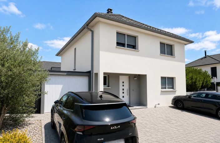 68300 SAINT-LOUIS NEUWEG – QUARTIER RÉSIDENTIEL D’EXCEPTION – MAISON CONTEMPORAINE DE STANDING – 201 m² – 4 À 6 CHAMBRES – CLIMATISATION – PROCHE BÂLE — photo 4