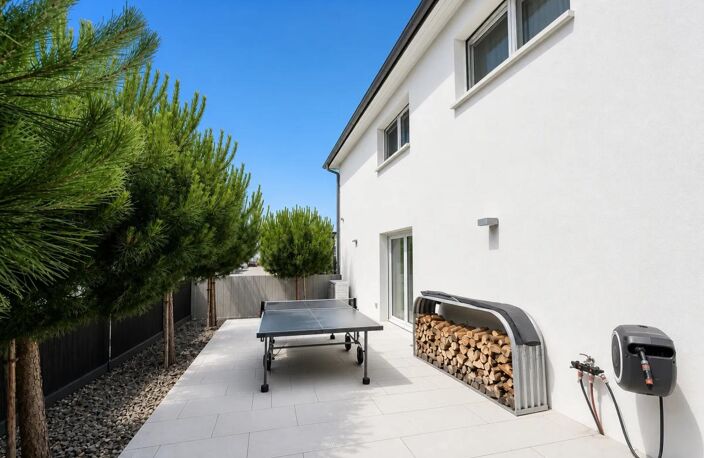 68300 SAINT-LOUIS NEUWEG – QUARTIER RÉSIDENTIEL D’EXCEPTION – MAISON CONTEMPORAINE DE STANDING – 201 m² – 4 À 6 CHAMBRES – CLIMATISATION – PROCHE BÂLE — photo 5