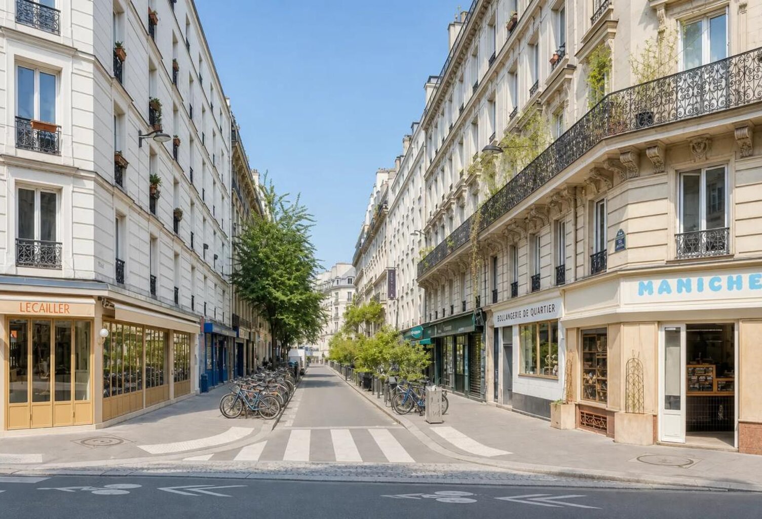 PARIS 10e - 2 pièces de 17 m² en dernier étage — photo 1