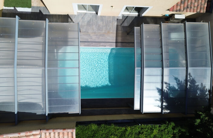 NARBONNE   Villa 4 chambres, piscine, garage, panneaux photo — photo 5
