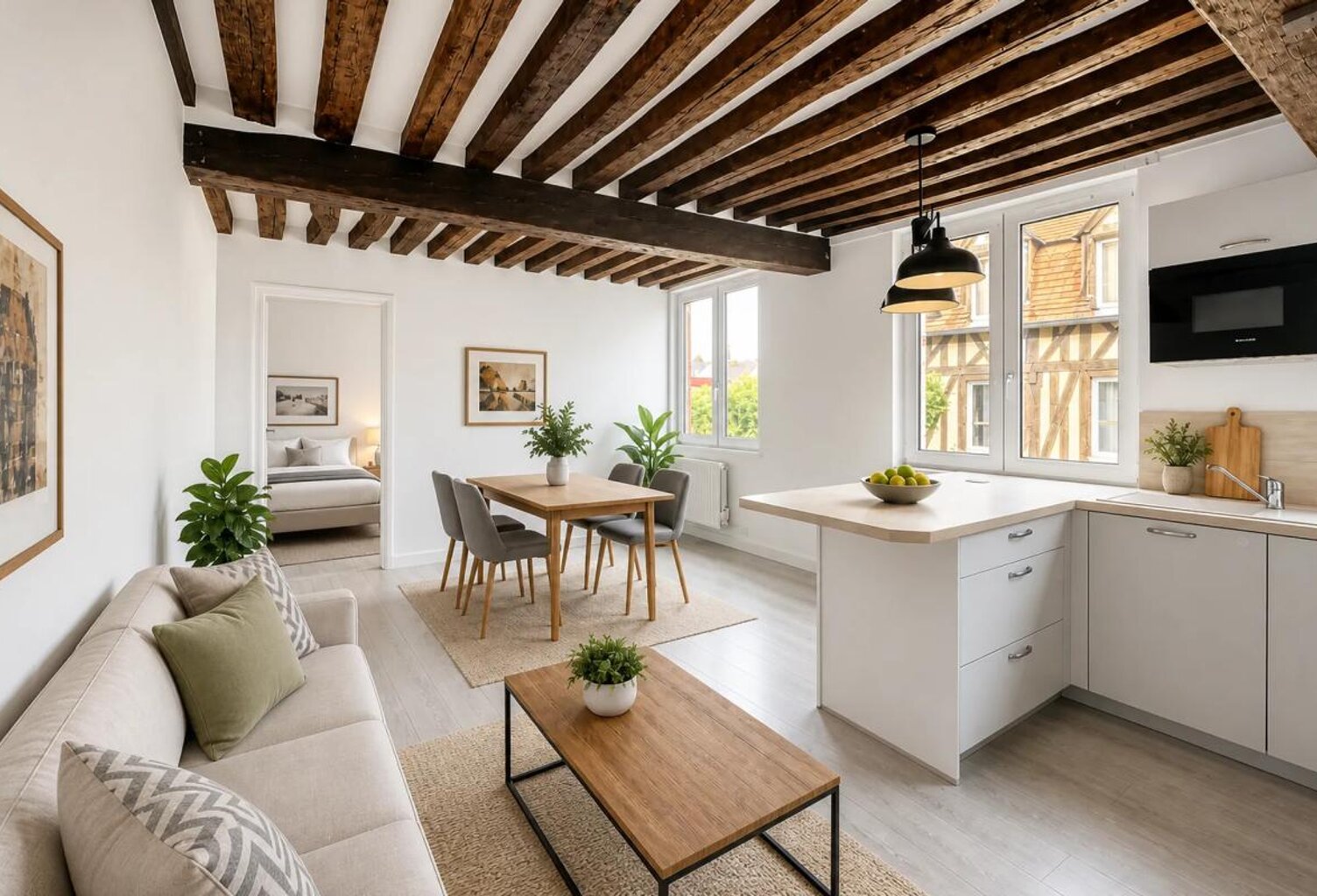Appartement de 3 pièces de 46 m² près de Rouen — photo 1
