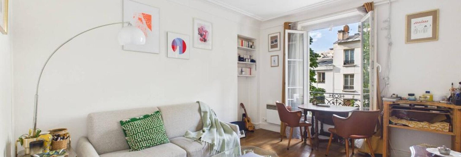 Appartement 2 Pièces 34 m² à vendre à Paris 18 (75018)