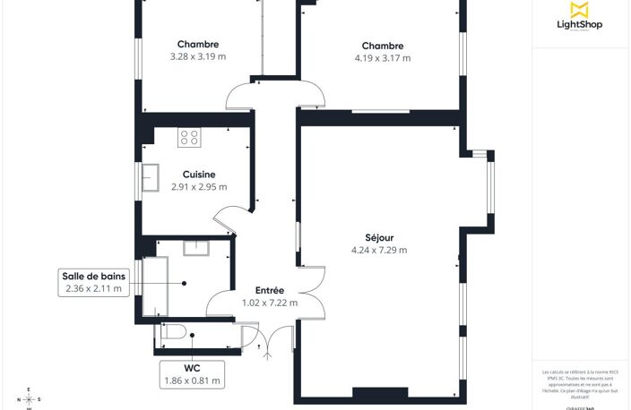 Coup de coeur - Appartement de 82m² - Traversant - Lumineux - Rue de ville d'Avray, Sèvres — photo 3