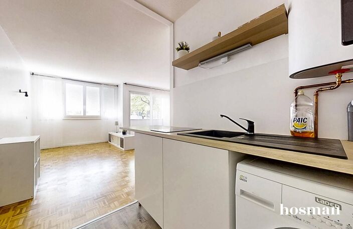 Grand studio de 36,03m2 avec balcon, clim et parking - Grange Blanche, Lyon 8 — photo 5