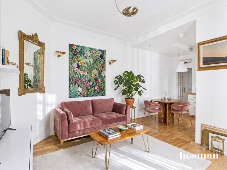 Au calme absolu ! Appartement 2 pièces de 44m² - Guy Môquet - Rue Lamarck, Paris — photo 1