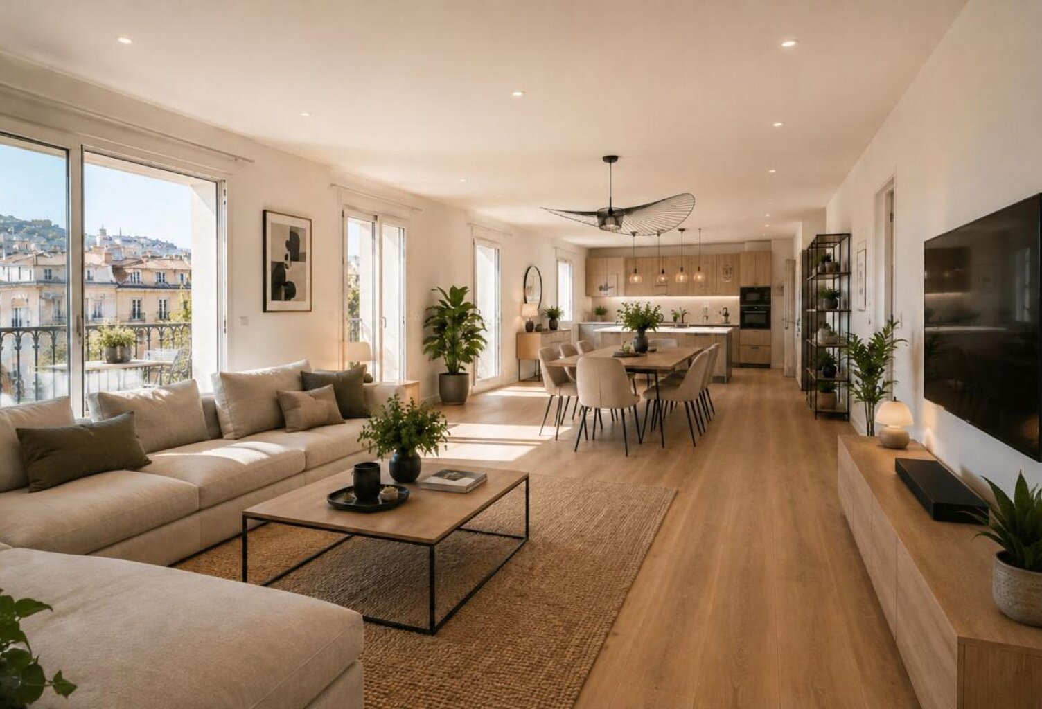 Superbe T3 traversant avec terrasse et parking – Toulon — photo 1