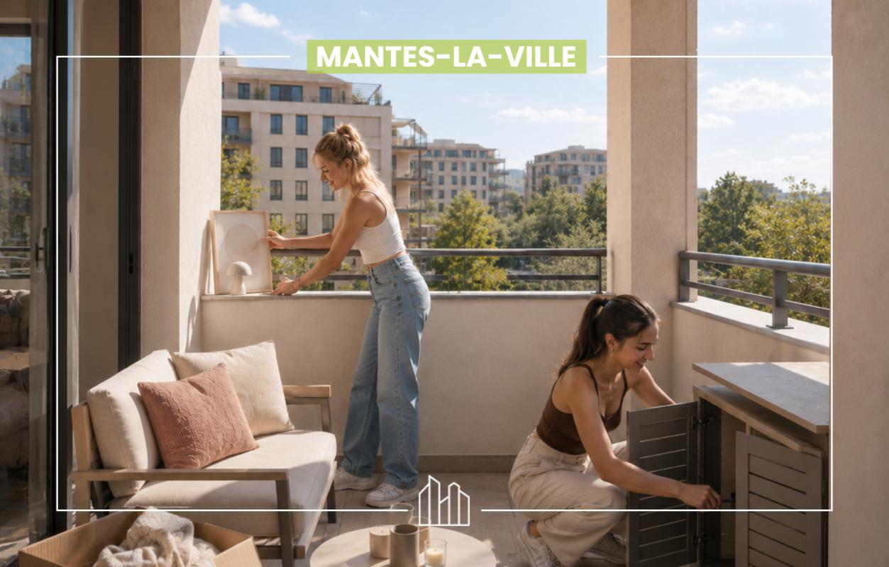 Mantes-la-Ville Appartement 3 pièces 55 m²
