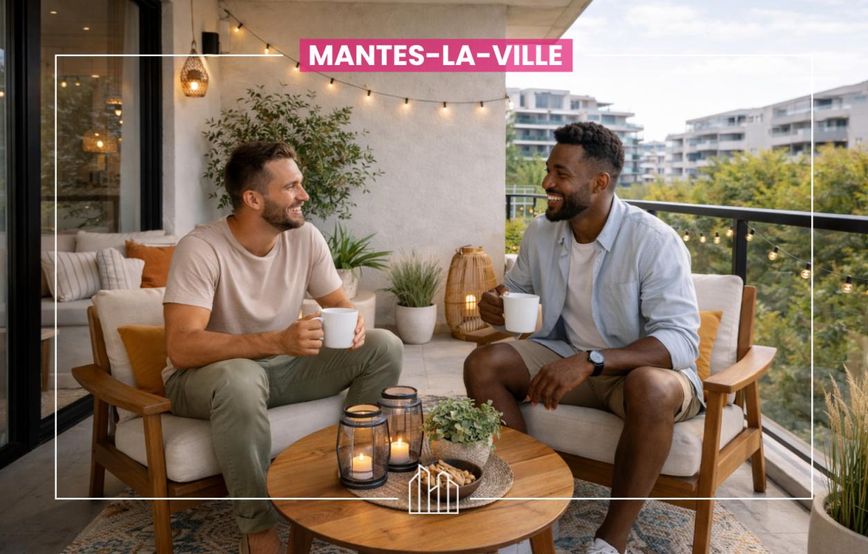 Mantes-la-Ville Appartement 2 pièces 44 m²