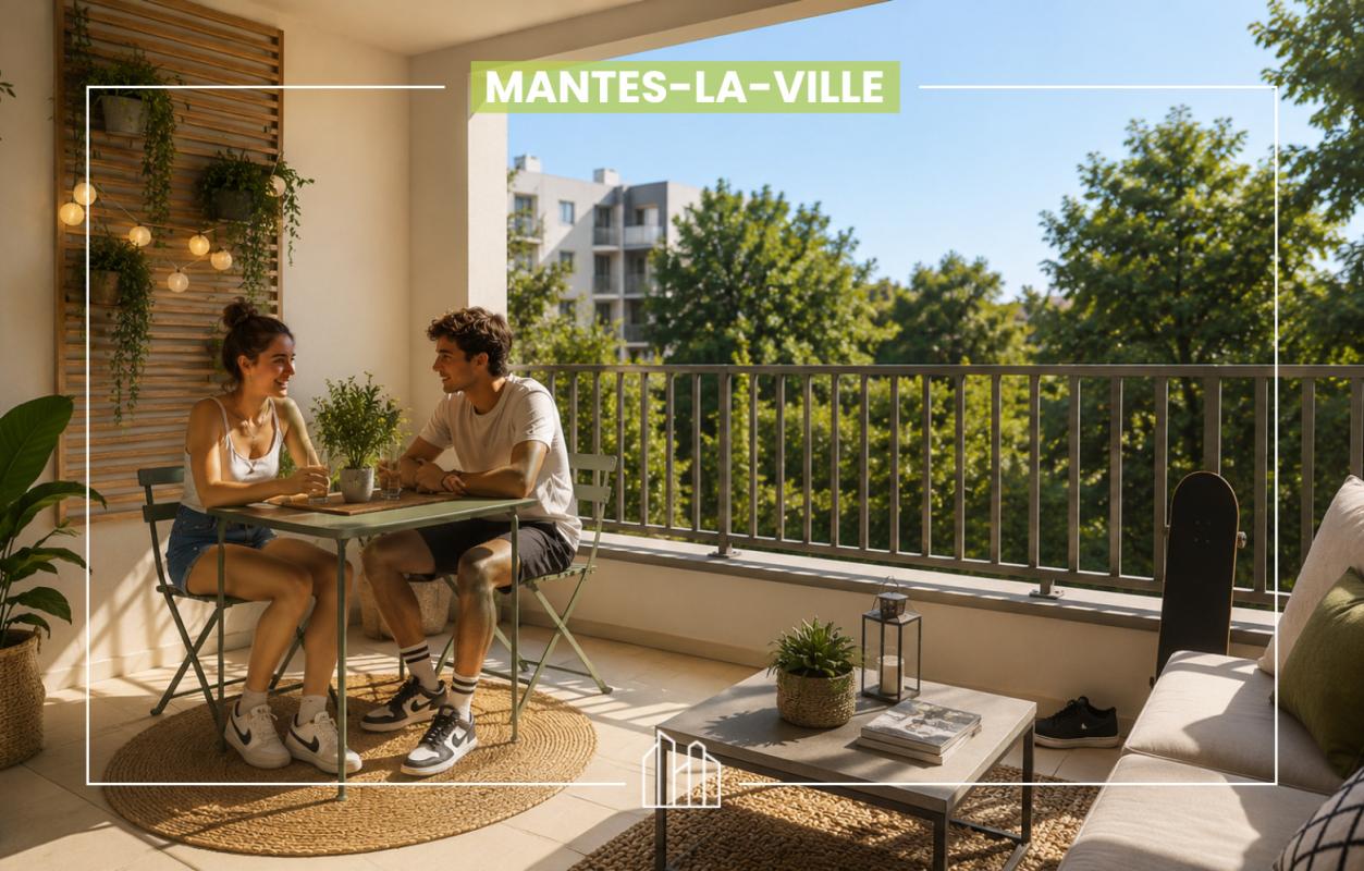 Mantes-la-Ville Appartement 3 pièces 44 m²