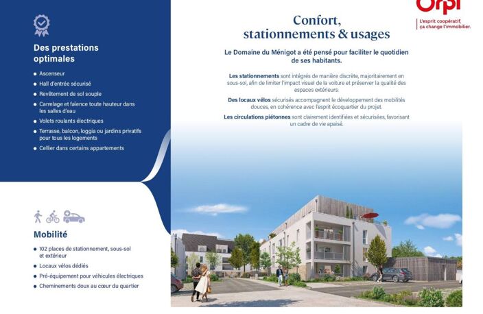 Appartement T2 neuf avec loggia - La Baule Bourg d'Escoublac — photo 4