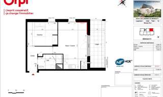 Appartement 2 Pièces 45 m² à vendre à La Baule-Escoublac (44500)