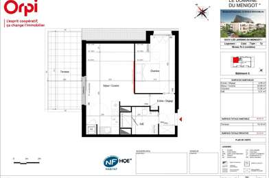 Appartement 2 pièces 255000 €