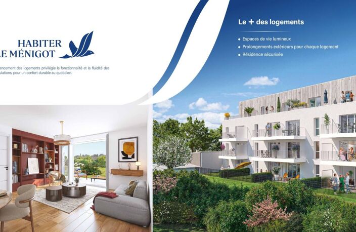 Appartement T3 neuf avec balcon à La Baule-Escoublac — photo 2