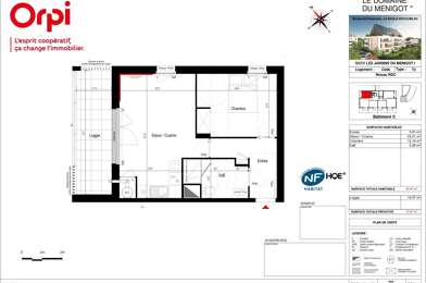 Appartement 2 pièces 219500 €