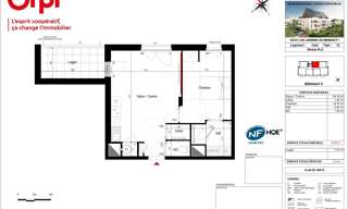 Appartement 2 Pièces 43 m² à vendre à La Baule-Escoublac (44500)