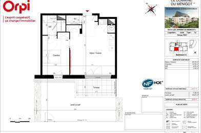 Appartement 2 pièces 227500 €