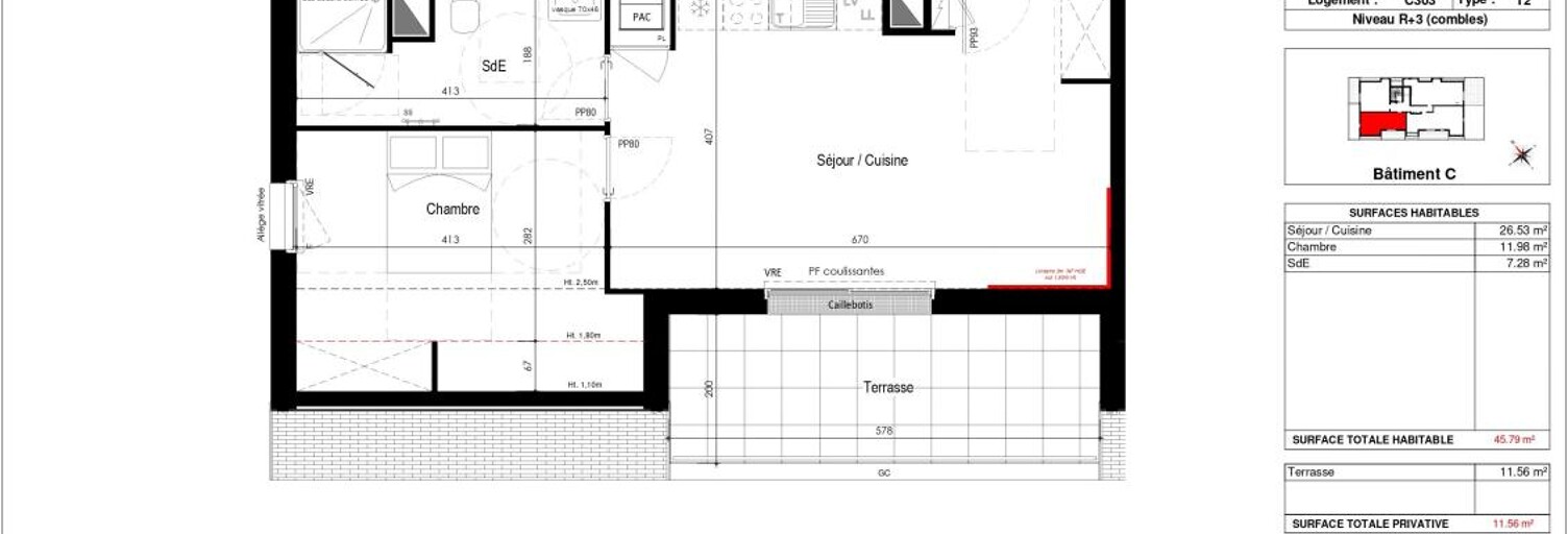 Appartement 2 Pièces 45 m² à vendre à La Baule-Escoublac (44500)