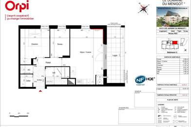 Appartement 2 pièces 259000 €