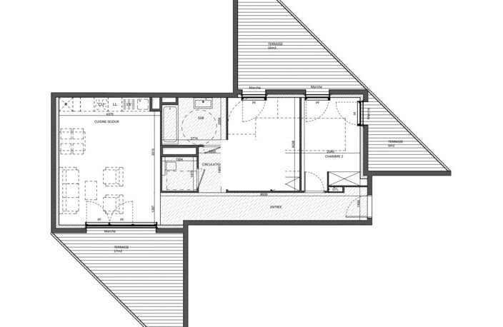 Vente Appartement 3 pièces — photo 2