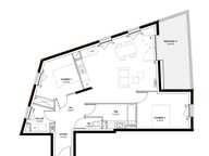 Vente Appartement 3 pièces — photo 2