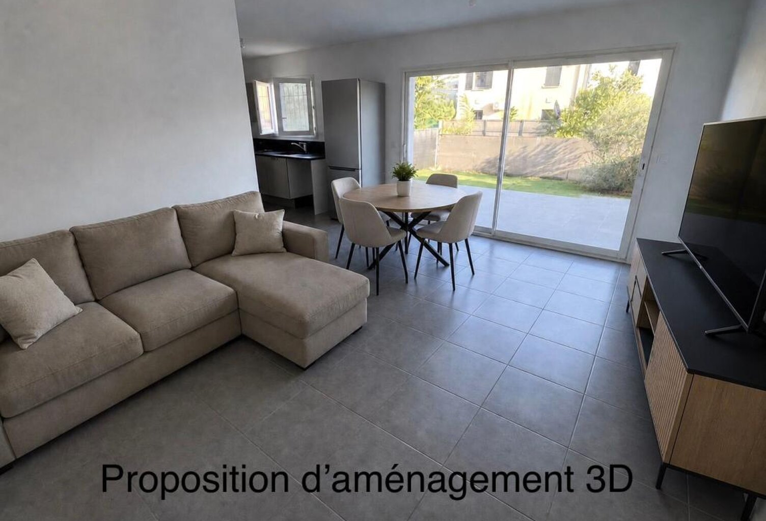 Maison 3 chambres et garage à vendre Montfavet — photo 1