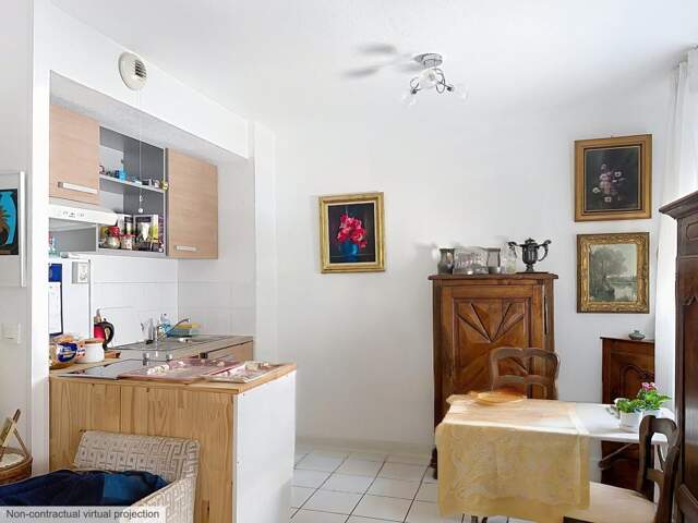 STUDIO À Vendre INVESTISSEMENT – RÉSIDENCE SERVICES SENIORS – LA ROCHELLE — photo du bien
