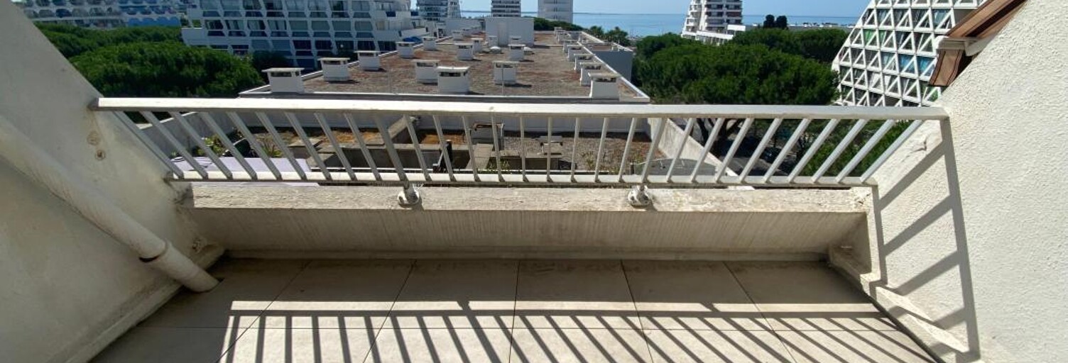 Appartement 1 Pièce 22 m² à louer à La Grande-Motte (34280)
