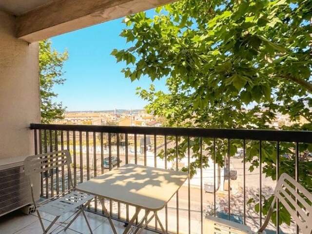 2 piéces de 42m², loggia, ascenseur, vue sur l'étang de Thau — photo du bien