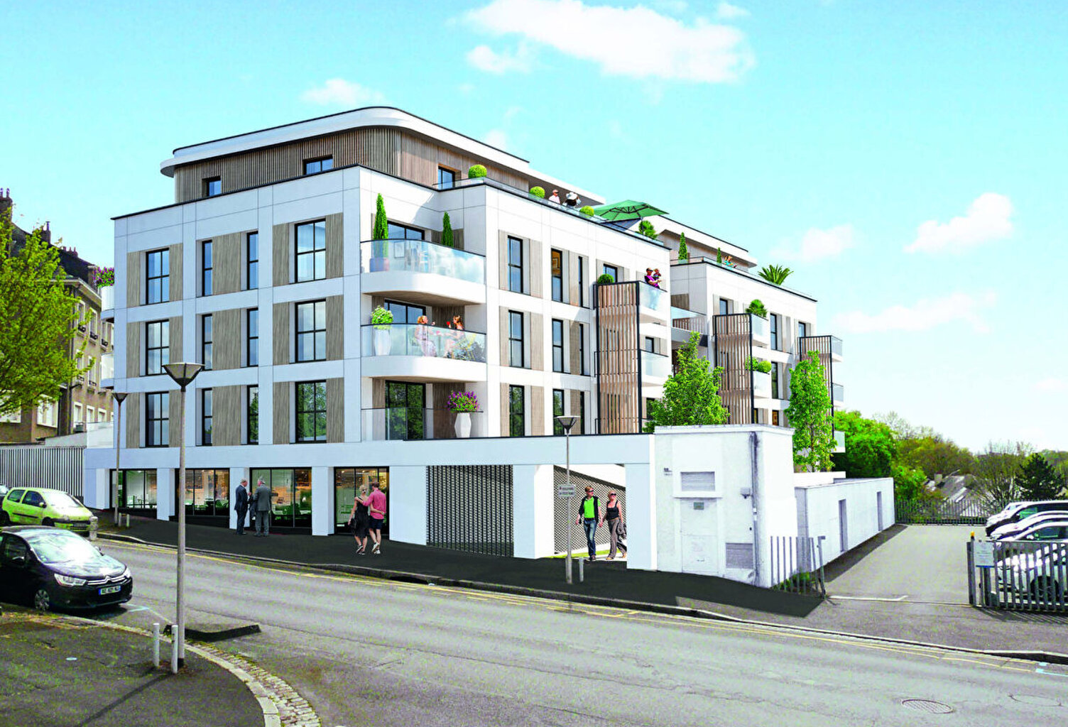 Découvrez ce magnifique appartement T3 neuf au coeur d'une résidence contemporaine livrée en 2024 à Angers. — photo 1