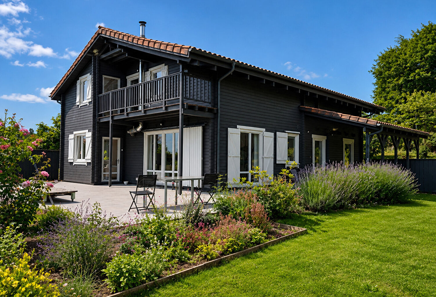 Maison en bois proche de Villeréal — photo 1