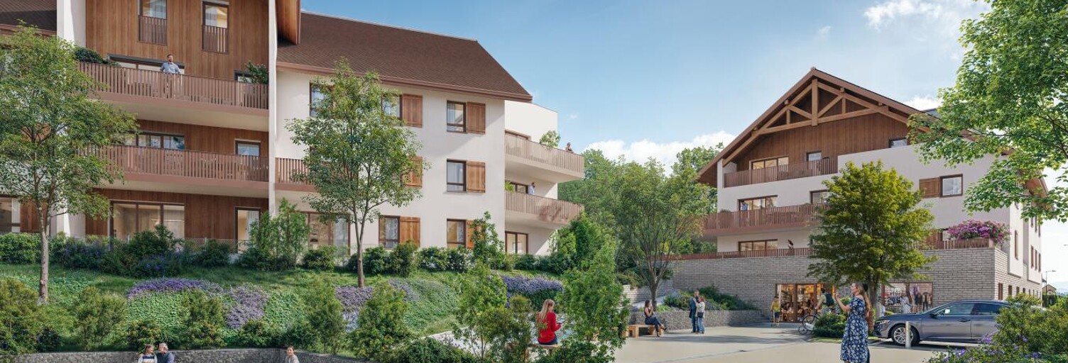 Appartement 2 Pièces 42 m² à vendre à Hauteville-sur-Fier (74150)