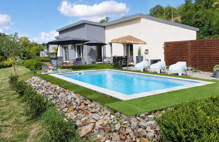 Maison contemporaine 2015 - DPE A - piscine chauffée - plain-pied - 7 min de Rodez — photo 2